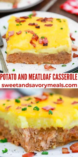 Potato and Meatloaf Casserole Recipe - Sweet and Savory Meals