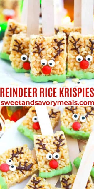 Reindeer Rice Krispies Recipe - Sweet And Savory Meals