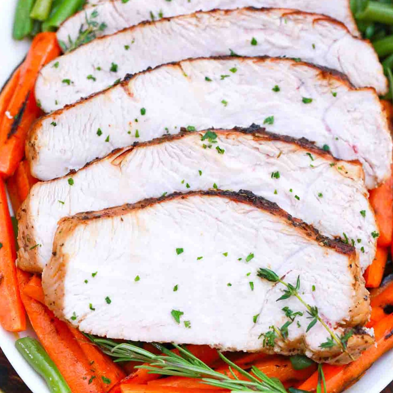 Air Fryer Turkey Breast and Gravy - Home Cooked Harvest