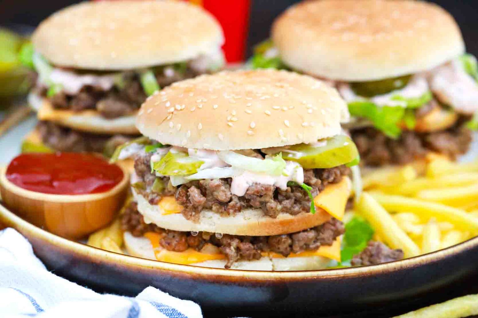 Juicy Big Mac Sloppy Joes Recipe Sweet And Savory Meals