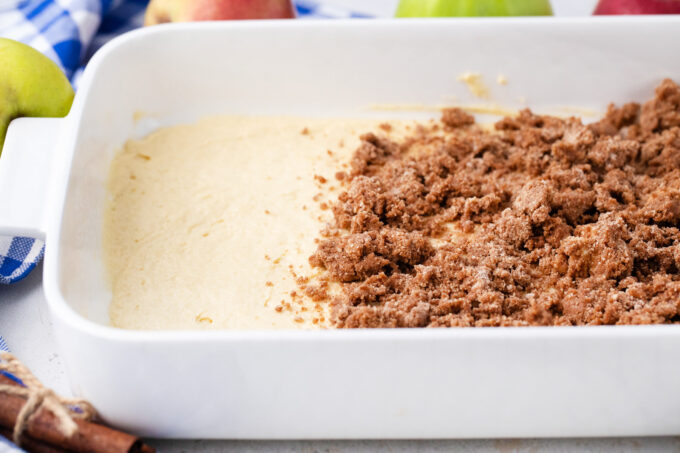 Adding cinnamon layer.