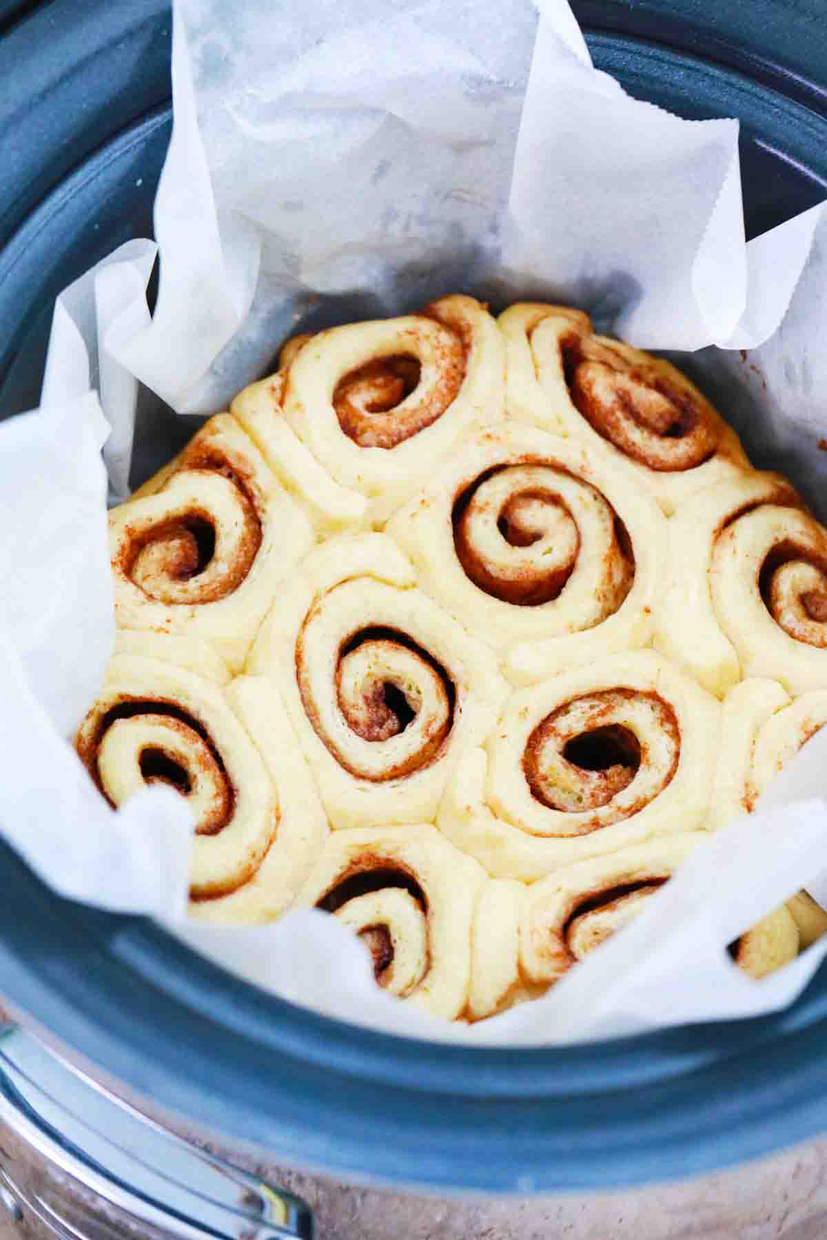 Crockpot Cinnamon Rolls Recipe Video Sweet And Savory Meals   Crockpot Cinnamon Rolls 