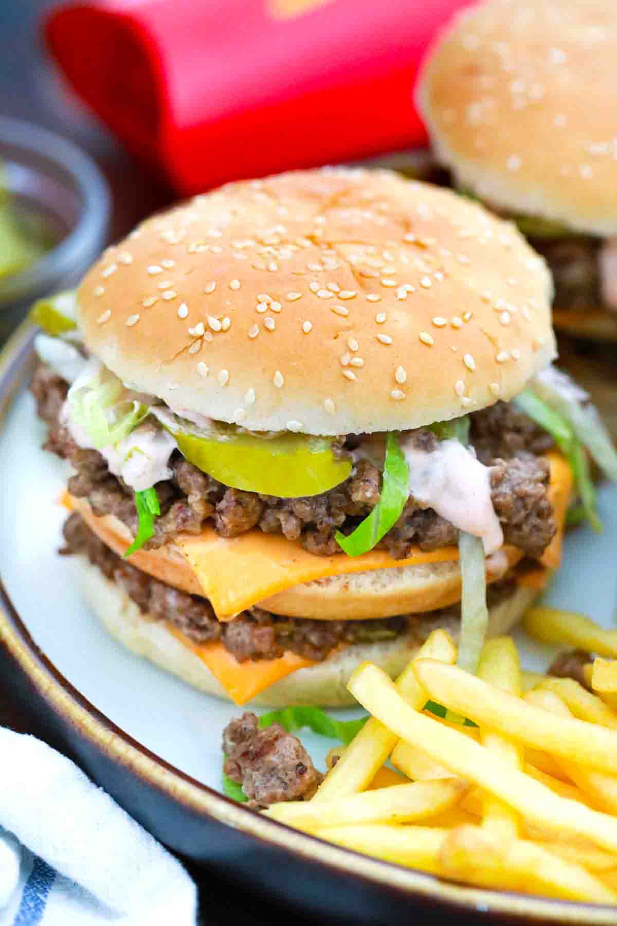 Juicy Big Mac Sloppy Joes Recipe Sweet and Savory Meals