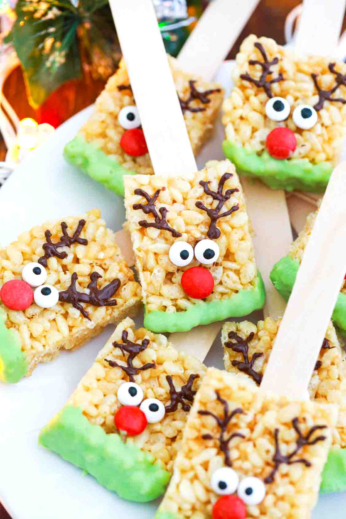 Reindeer Rice Krispies Recipe - Sweet and Savory Meals