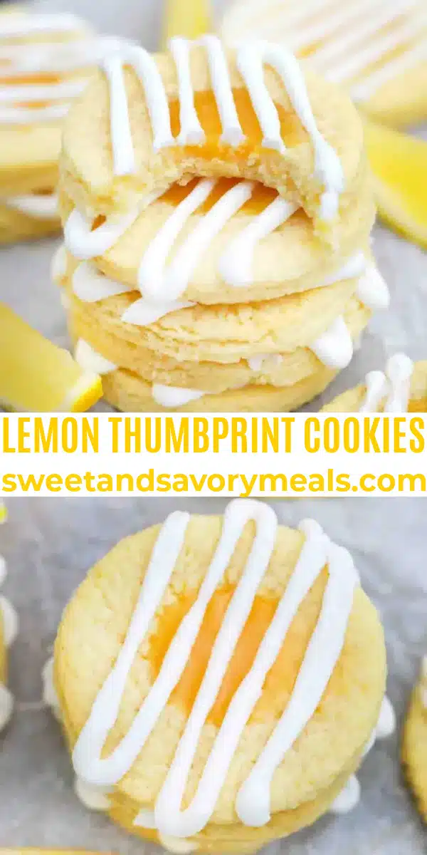 easy lemon thumbprint cookies pin