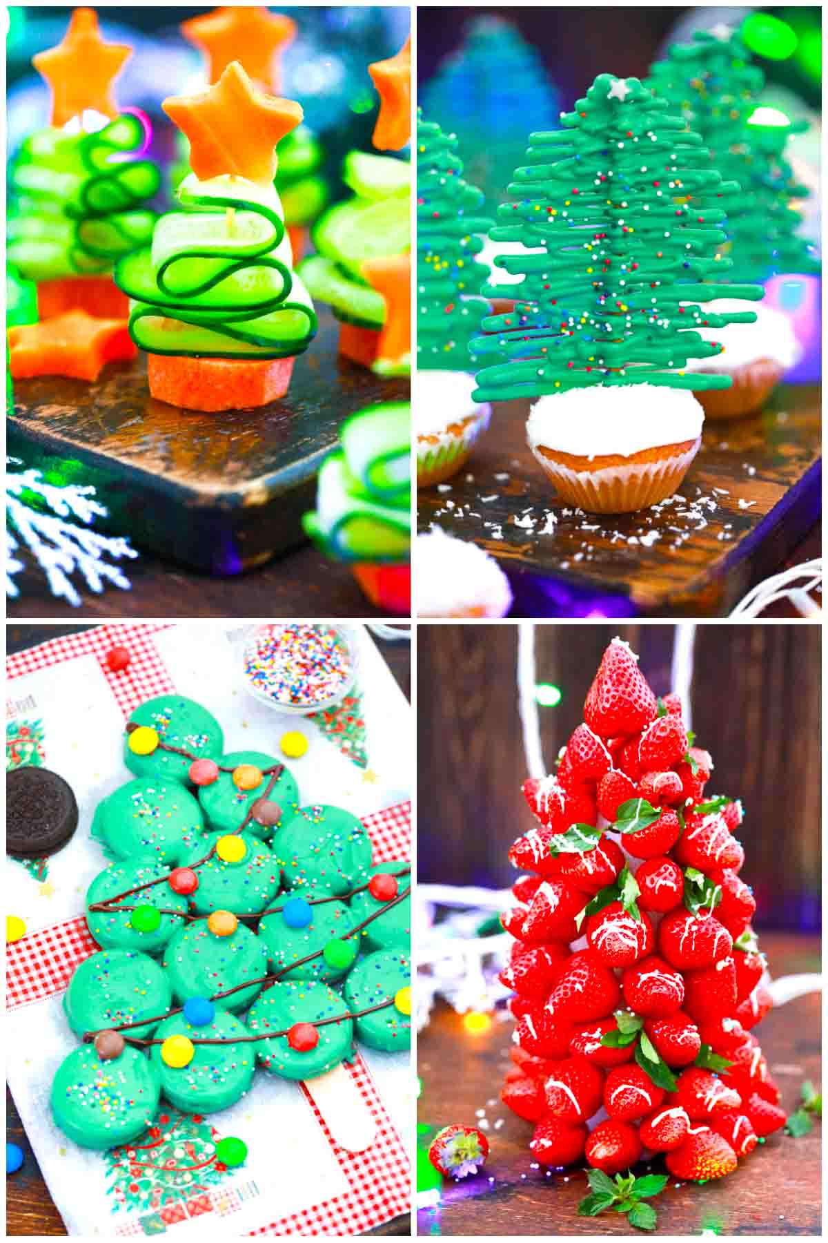 Christmas Tree Shaped Food Recipes [Video] Sweet and Savory Meals