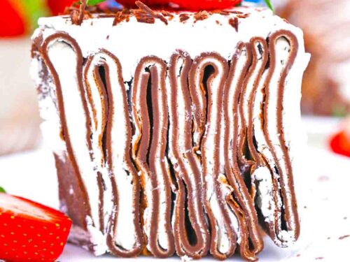 Agnes's Favourite Rainbow Mille Crepe Cake – SENDingDong