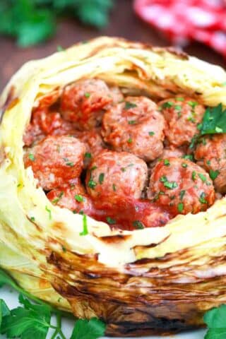 meatball stuffed cabbage