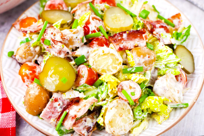 BLT potato salad.
