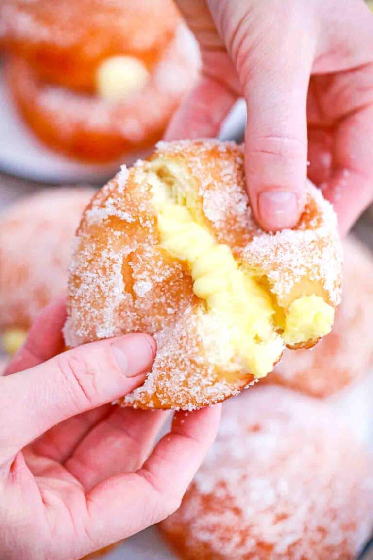 BEST Custard Donuts Recipe [Video] Sweet and Savory Meals