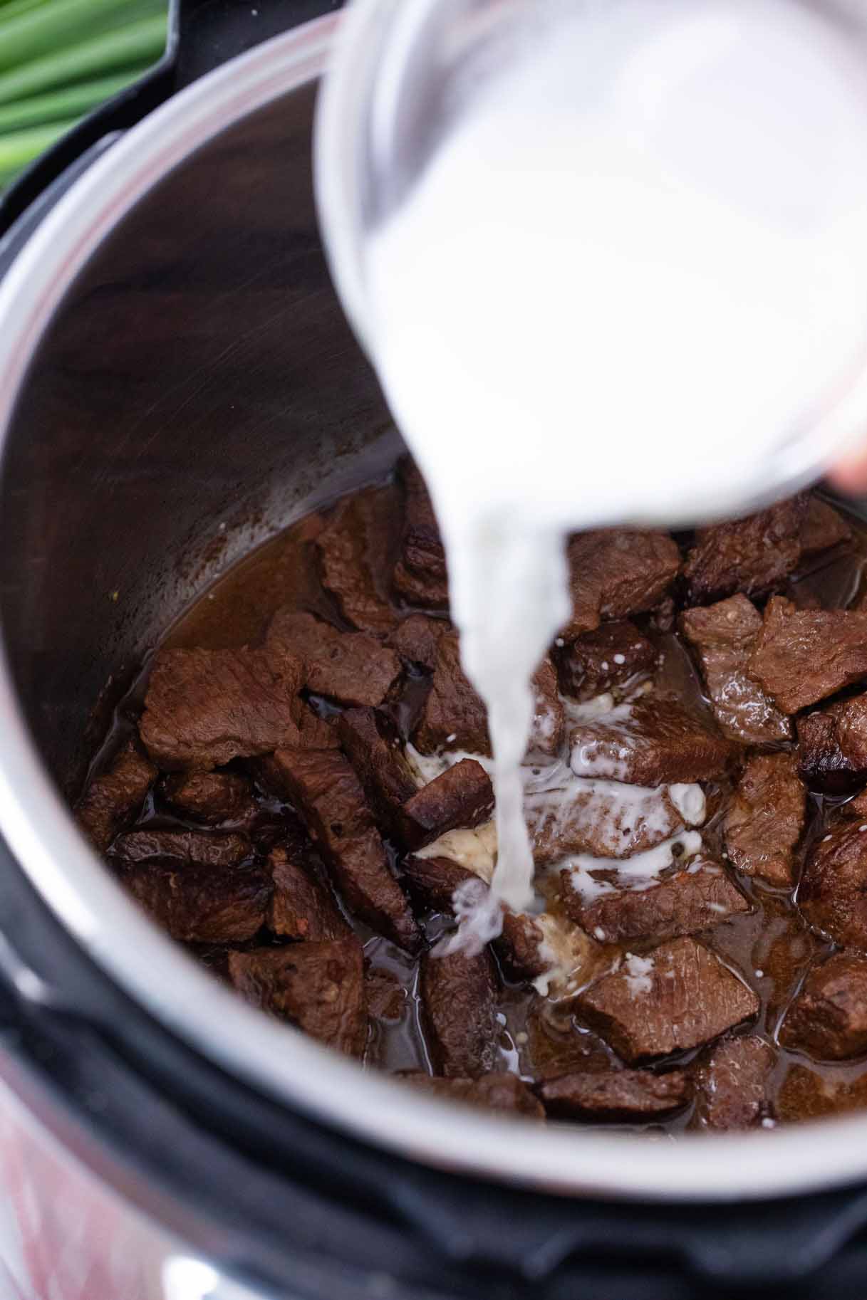 The Best Instant Pot Beef and Broccoli - S&SM