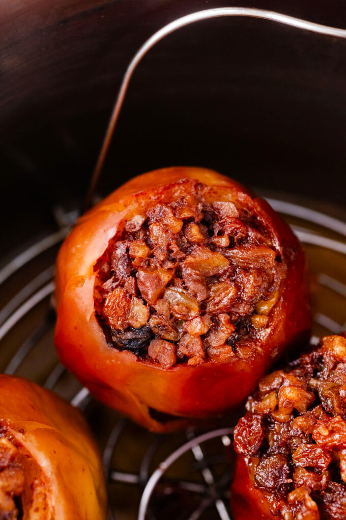 Instant Pot baked apples.