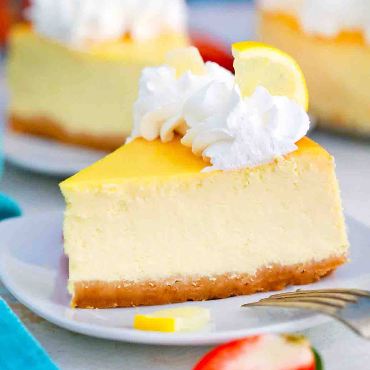 BEST Lemon Ricotta Cheesecake Recipe - Sweet and Savory Meals