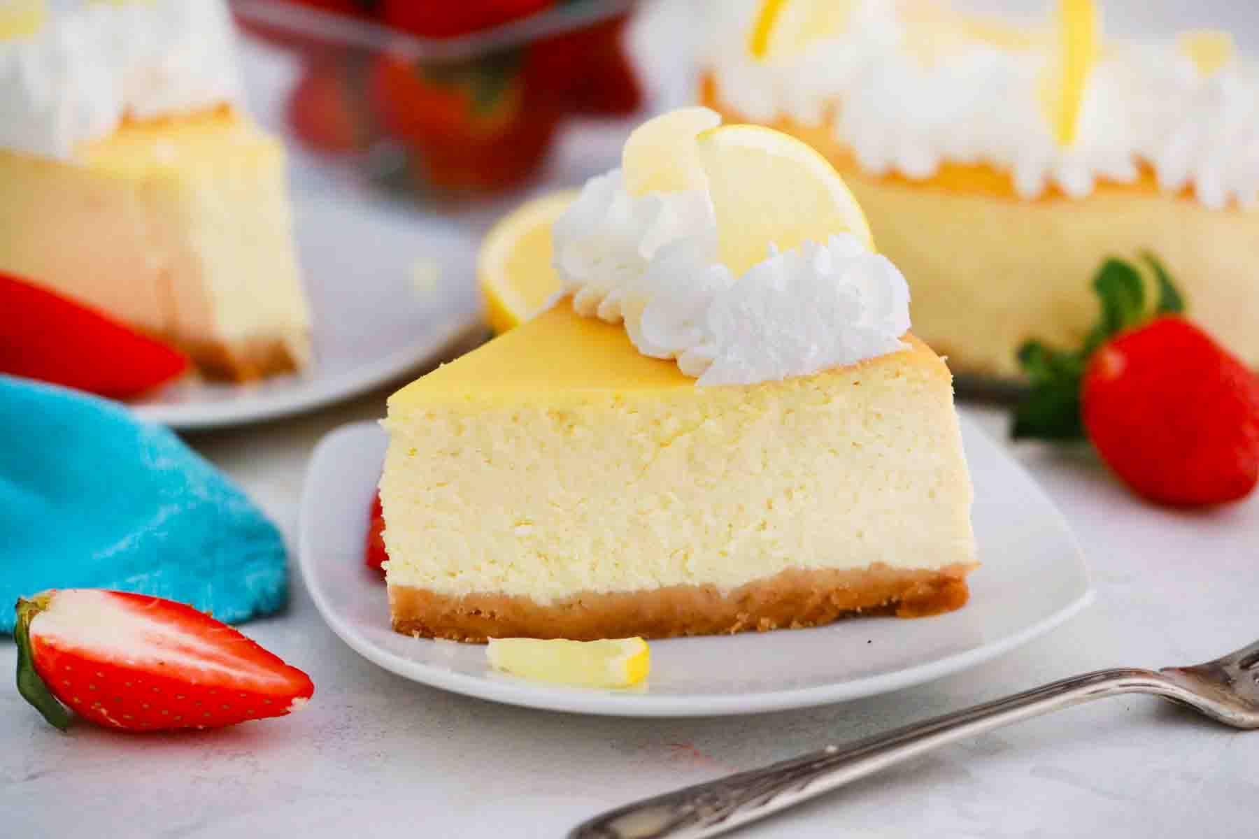 Best Lemon Ricotta Cheesecake Recipe Sweet And Savory Meals 8345