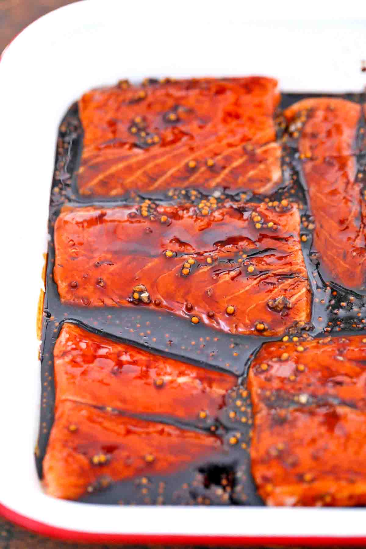 7 Ingredients - Maple Syrup Salmon Recipe - Sweet and Savory Meals