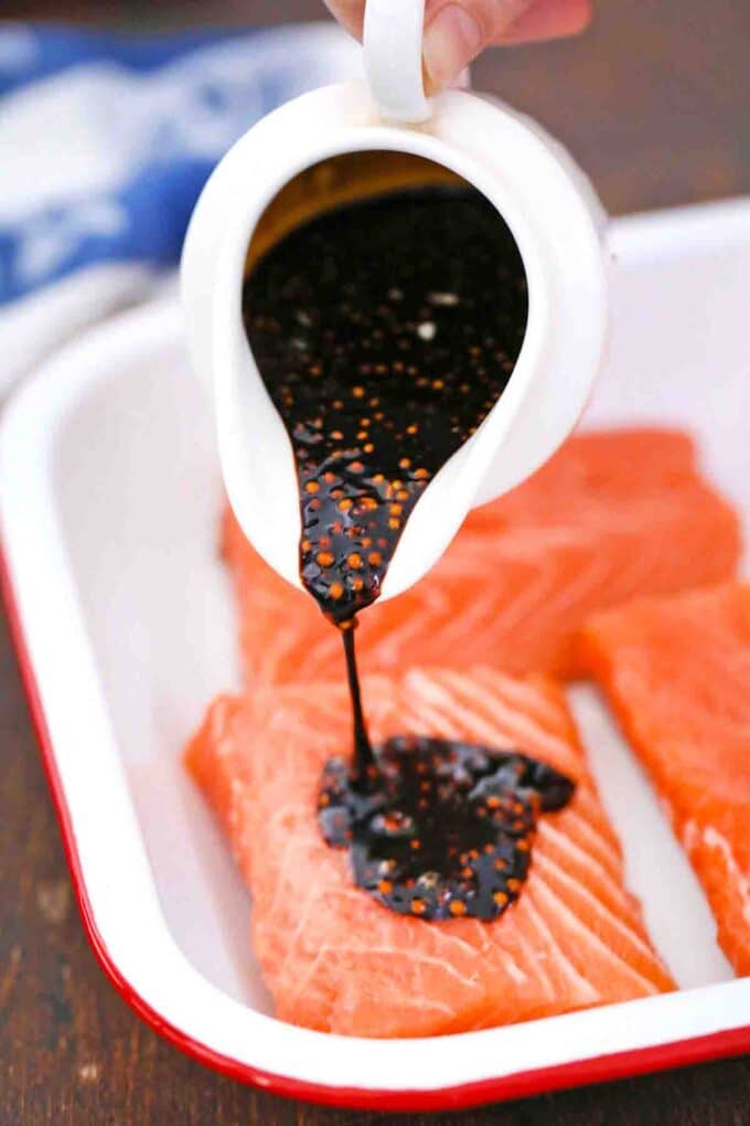 7 Ingredients - Maple Syrup Salmon Recipe - Sweet and Savory Meals