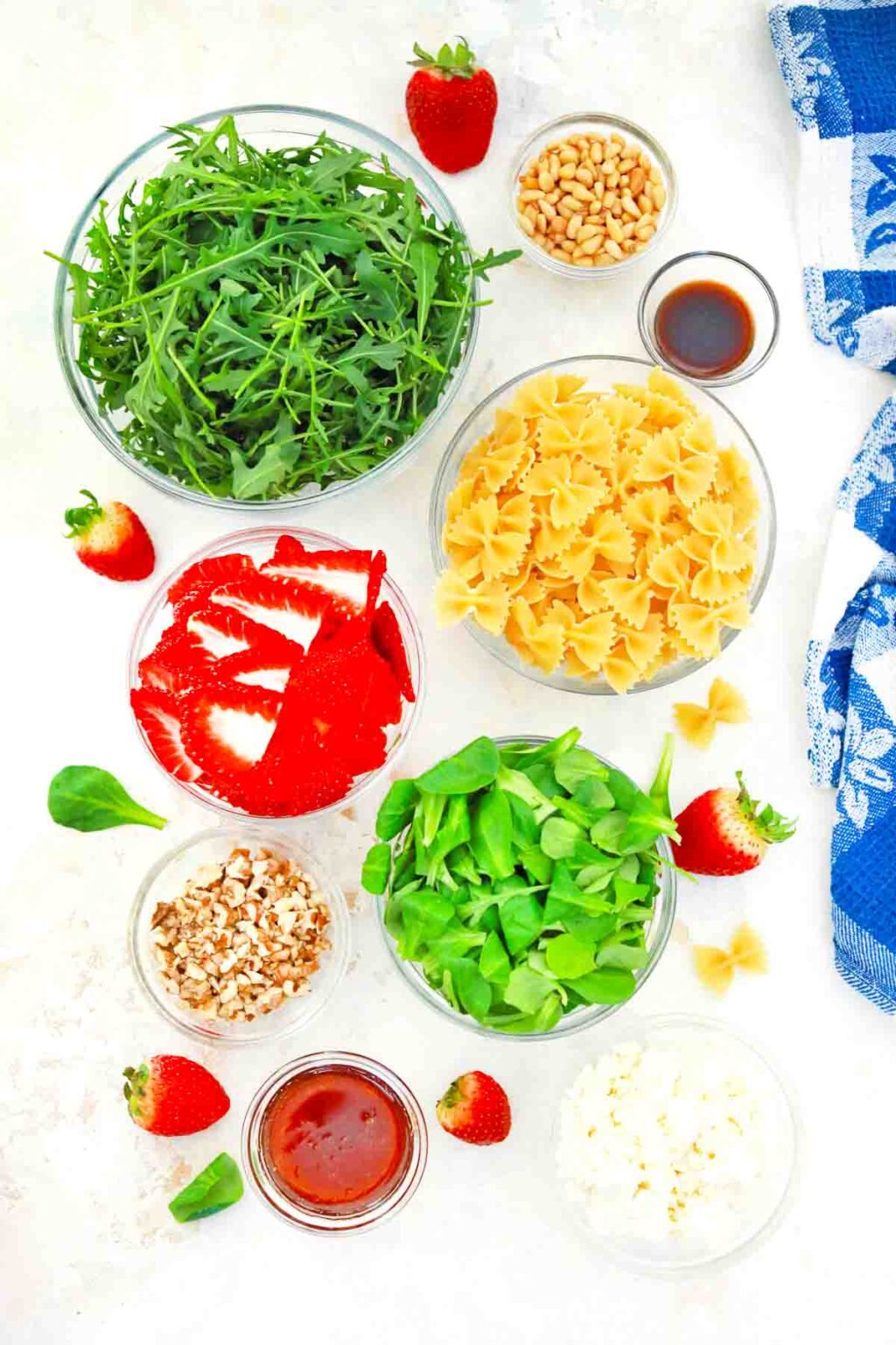 Strawberry Balsamic Pasta Salad Recipe Sweet and Savory Meals