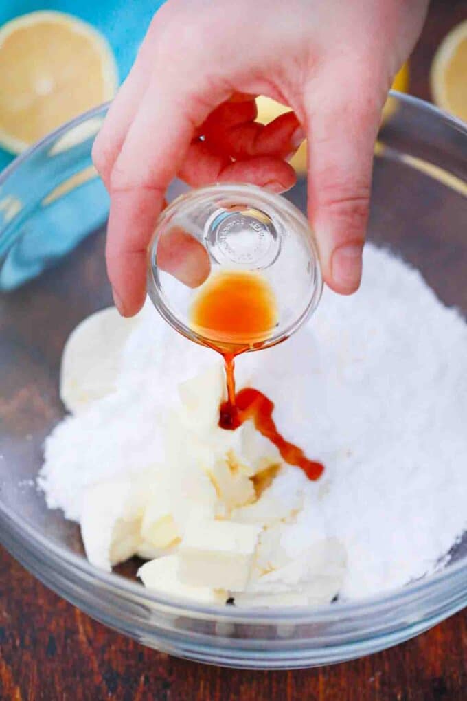 making cream cheese batter