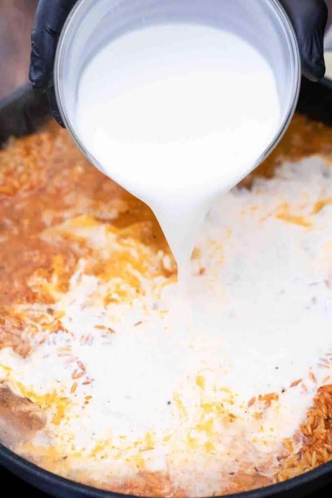 One Pan Creamy Tuscan Orzo Recipe - Sweet and Savory Meals