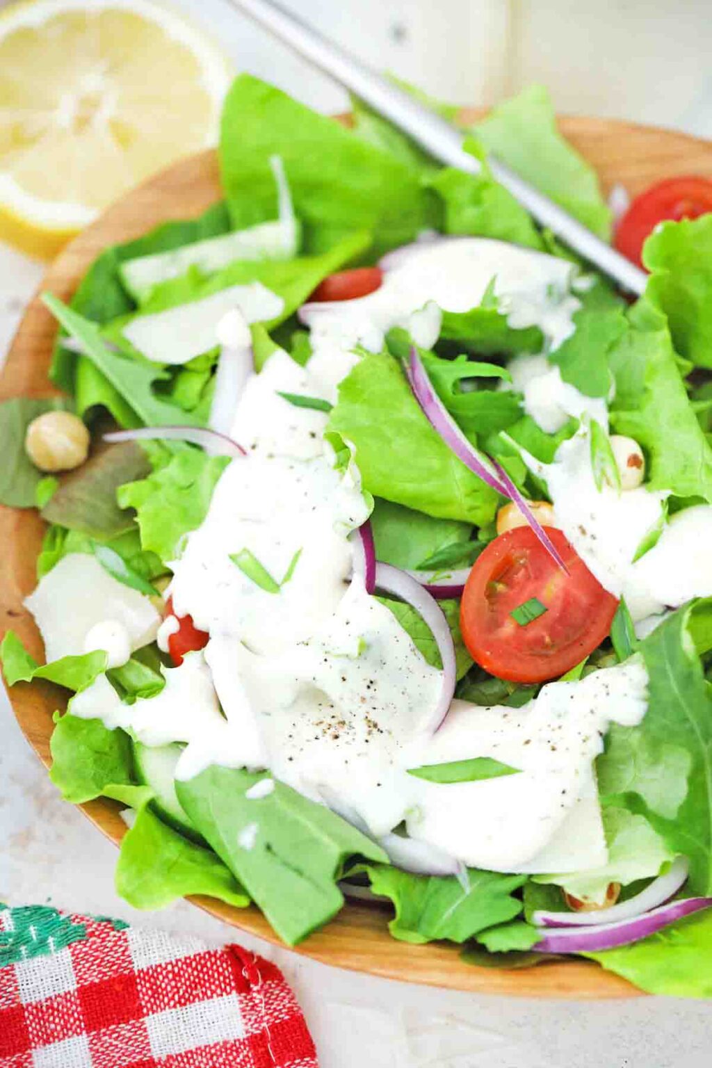 BEST Creamy Parmesan Dressing Recipe Sweet and Savory Meals