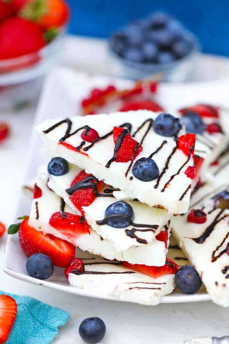 Frozen Yogurt Bark Just 2 Ingredients! Sweet and Savory Meals