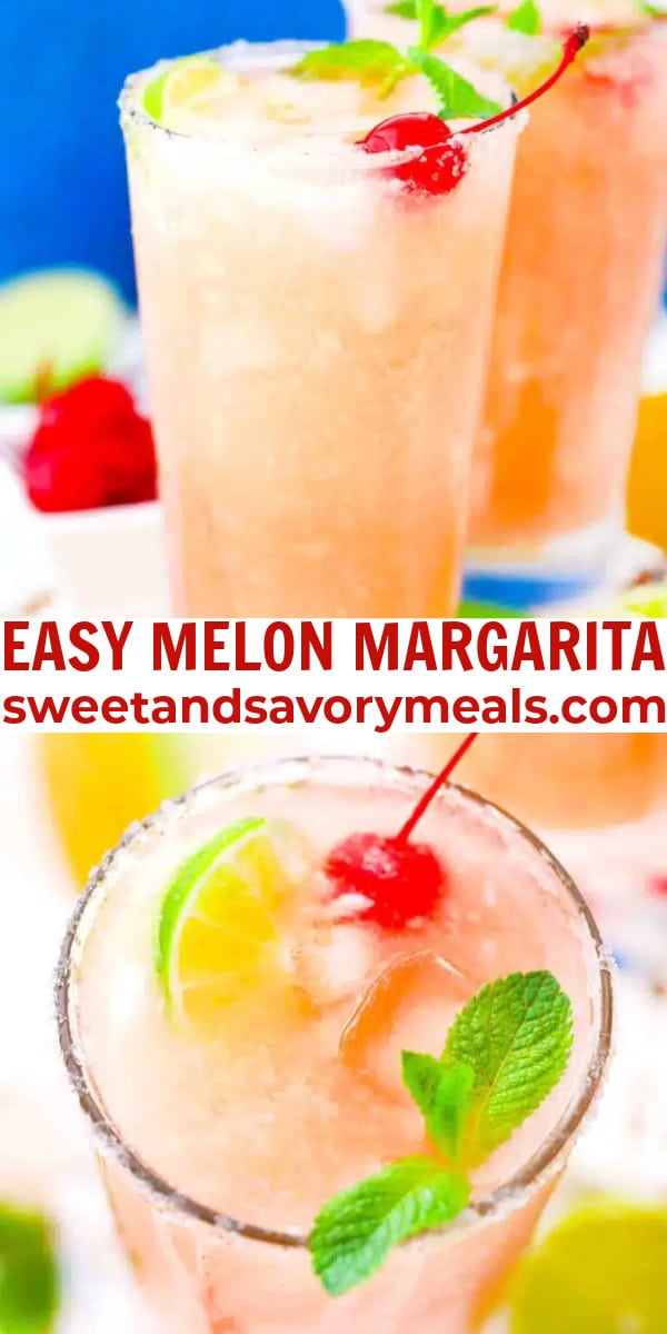 easy melon margarita pin