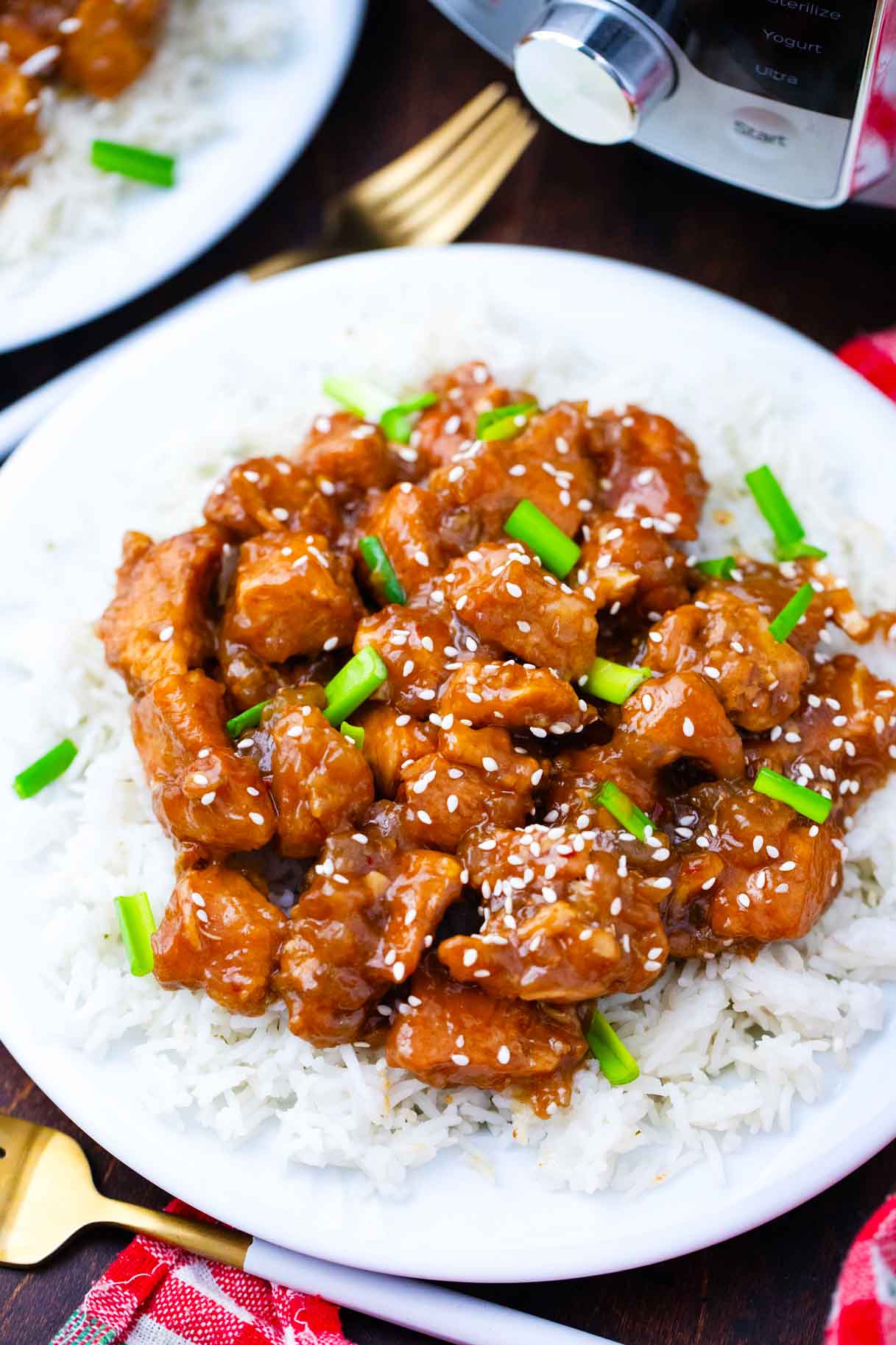 Instant Pot Mongolian Chicken Recipe [VIDEO] - S&SM