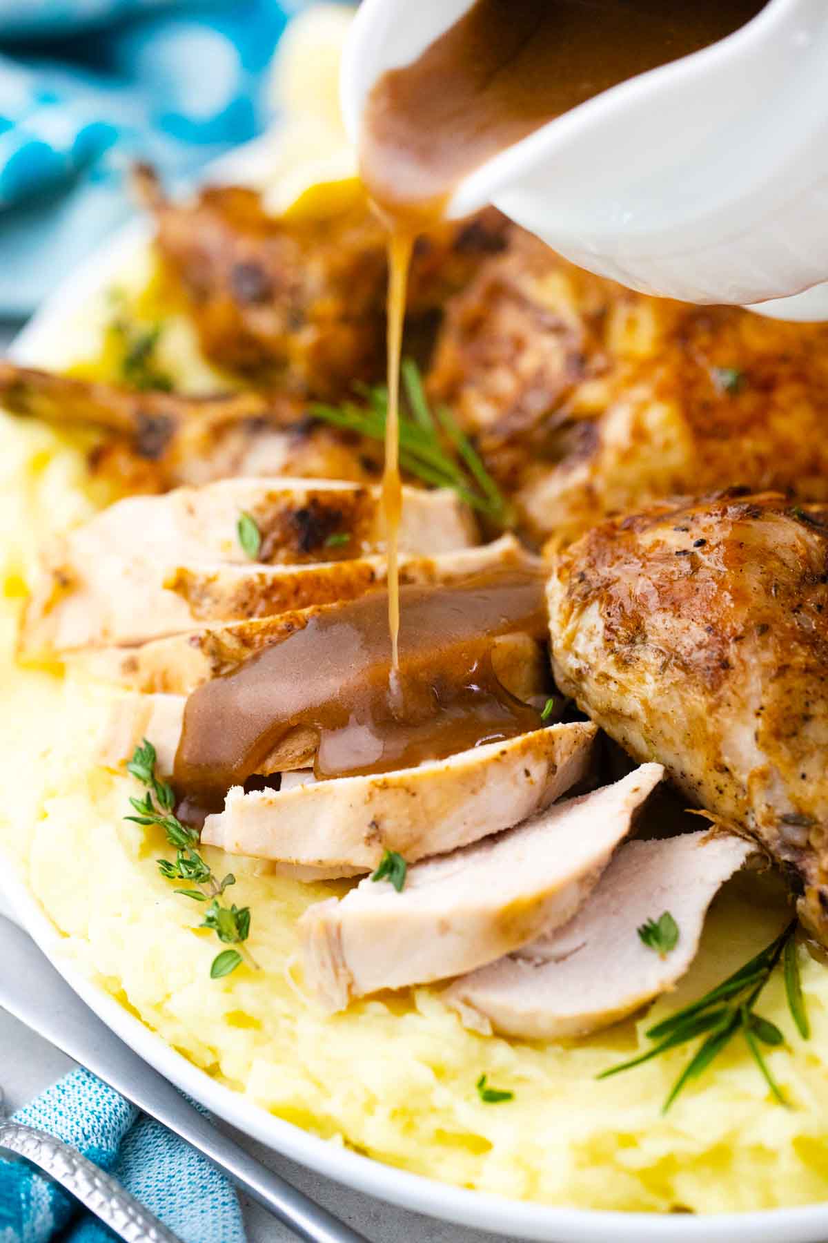 Instant Pot Whole Chicken | Rotisserie Style Instant Pot Chicken - S&SM