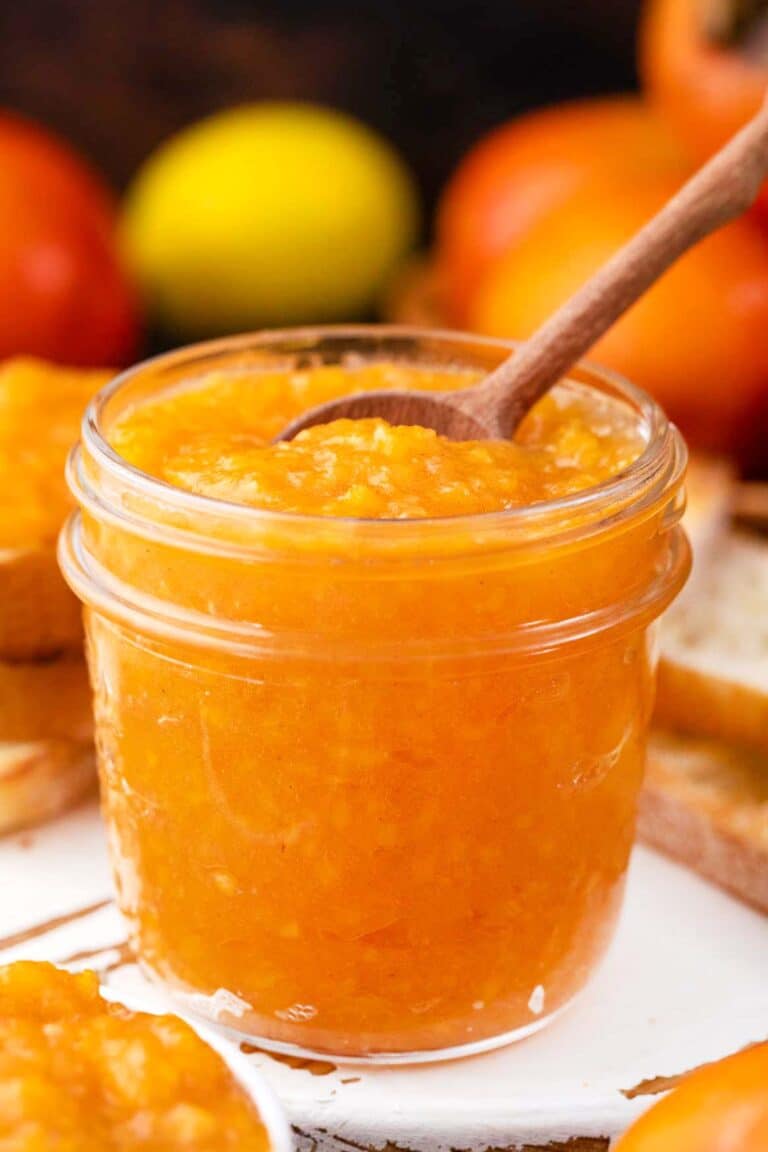 homemade persimmon jam