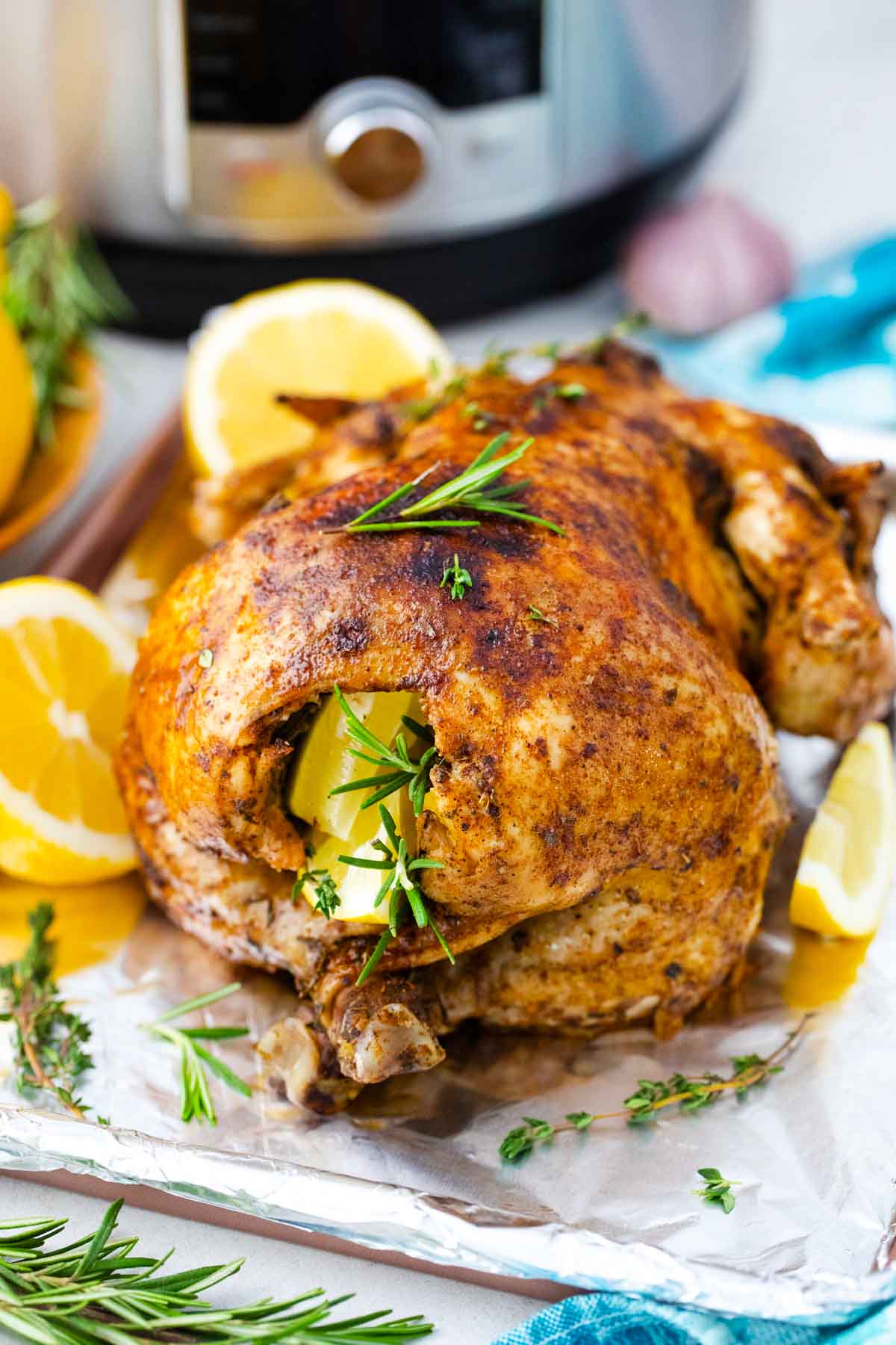 Instant Pot Whole Chicken (Frozen or Fresh!) - S&SM