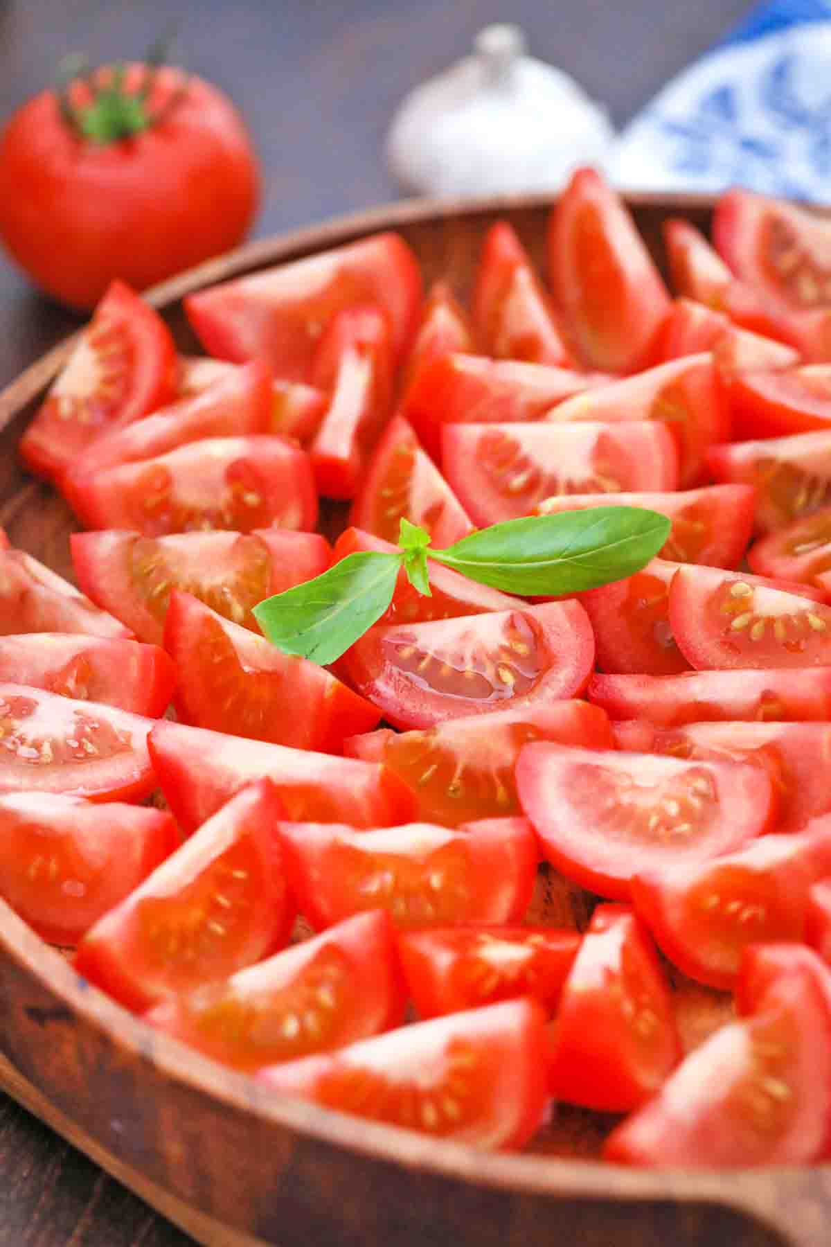 Italian Tomato Onion Salad Recipe - Sweet and Savory Meals