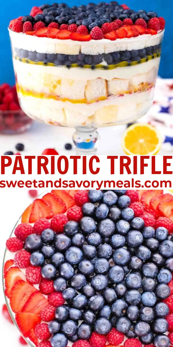easy patriotic trifle pin