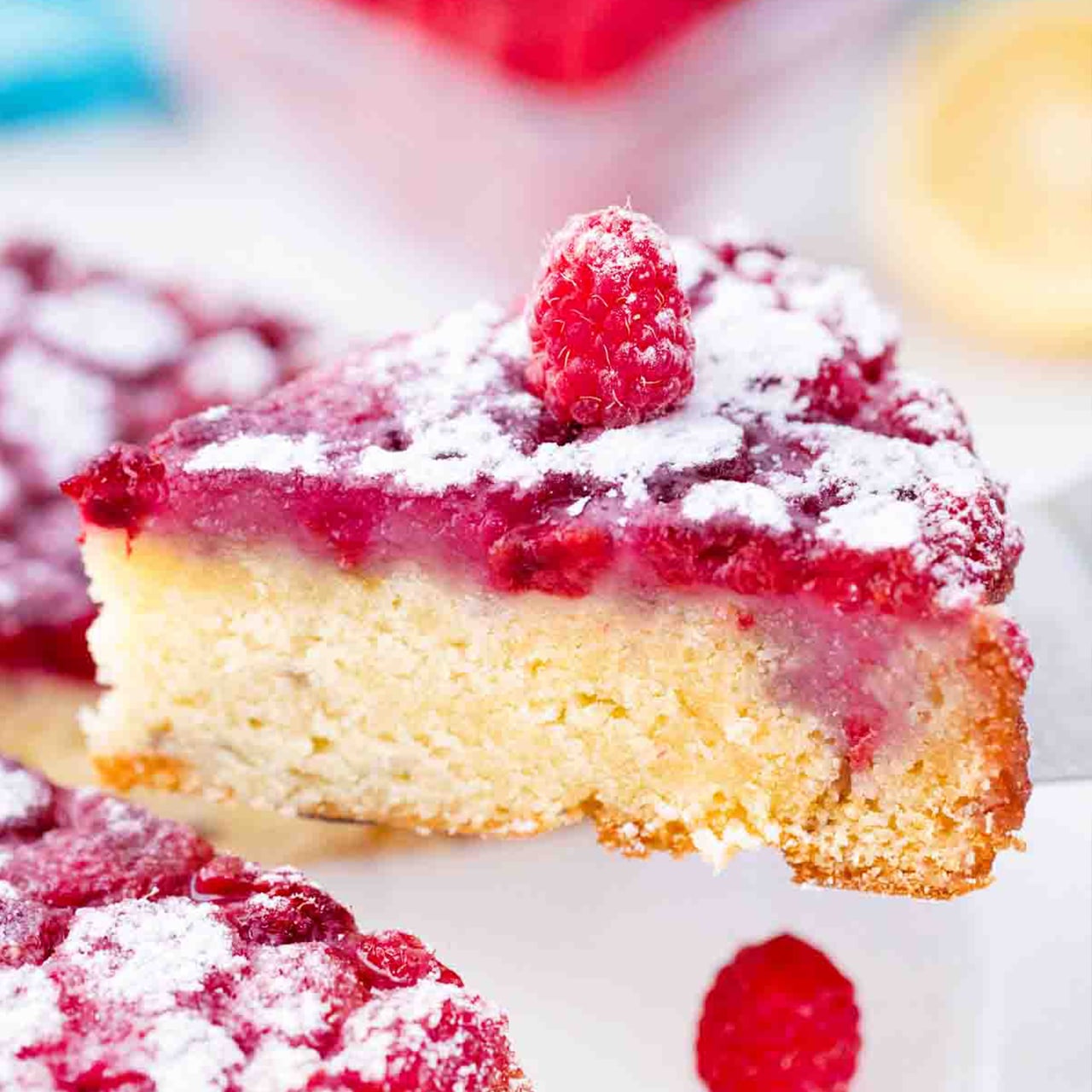 Raspberry Upside Down Cake Recipe Sweet And Savory Meals 