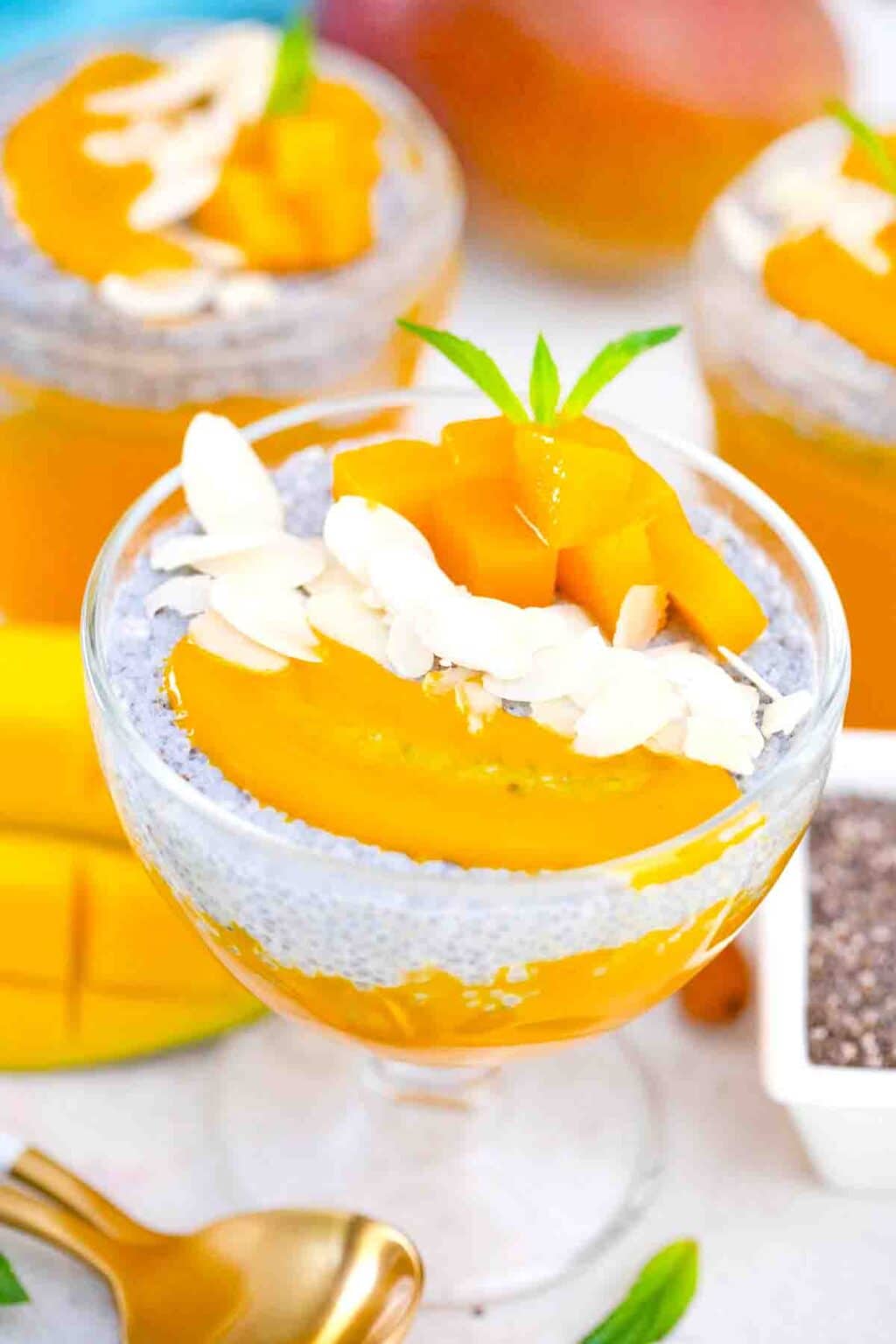 Easy Mango Chia Pudding Recipe - Sweet And Savory Meals