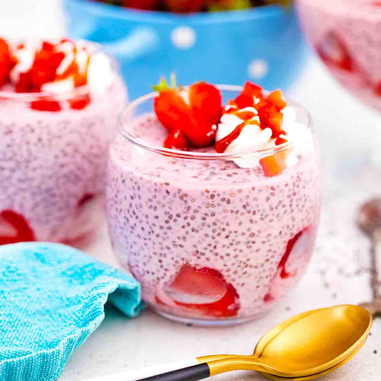 Creamiest Strawberry Chia Pudding Recipe Sweet And Savory Meals 