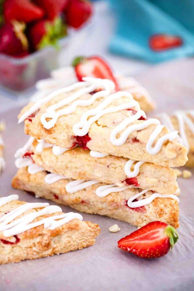 strawberry scones recipe
