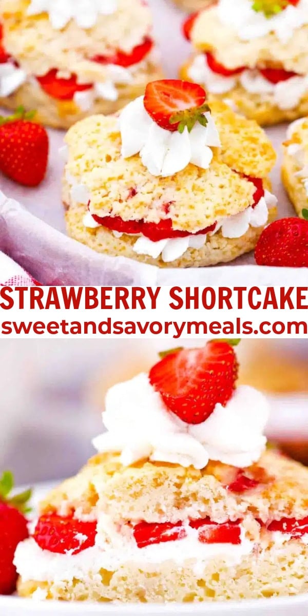easy strawberry shortcake pin