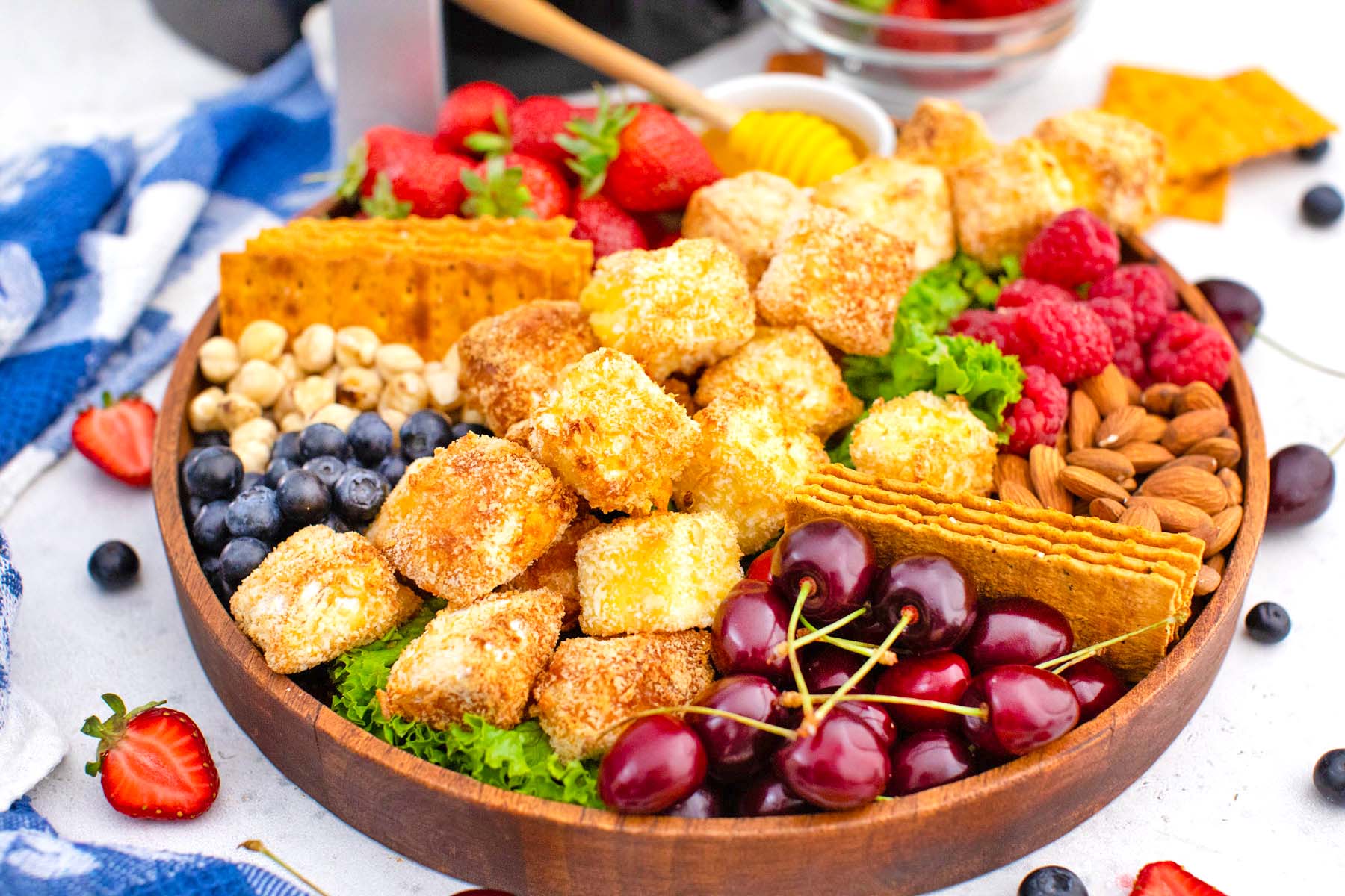 Crispy Air Fried Brie Recipe Sweet and Savory Meals