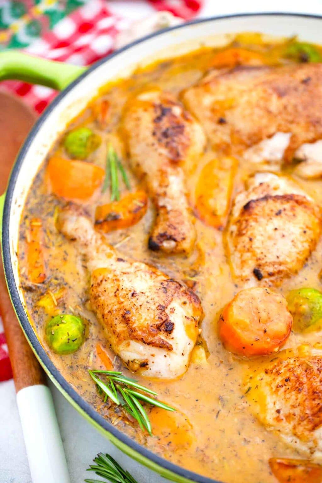 One Pot Roasted Chicken Recipe S&SM