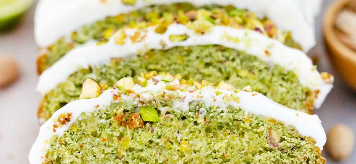 Pistachio Cake with Frosting Recipe