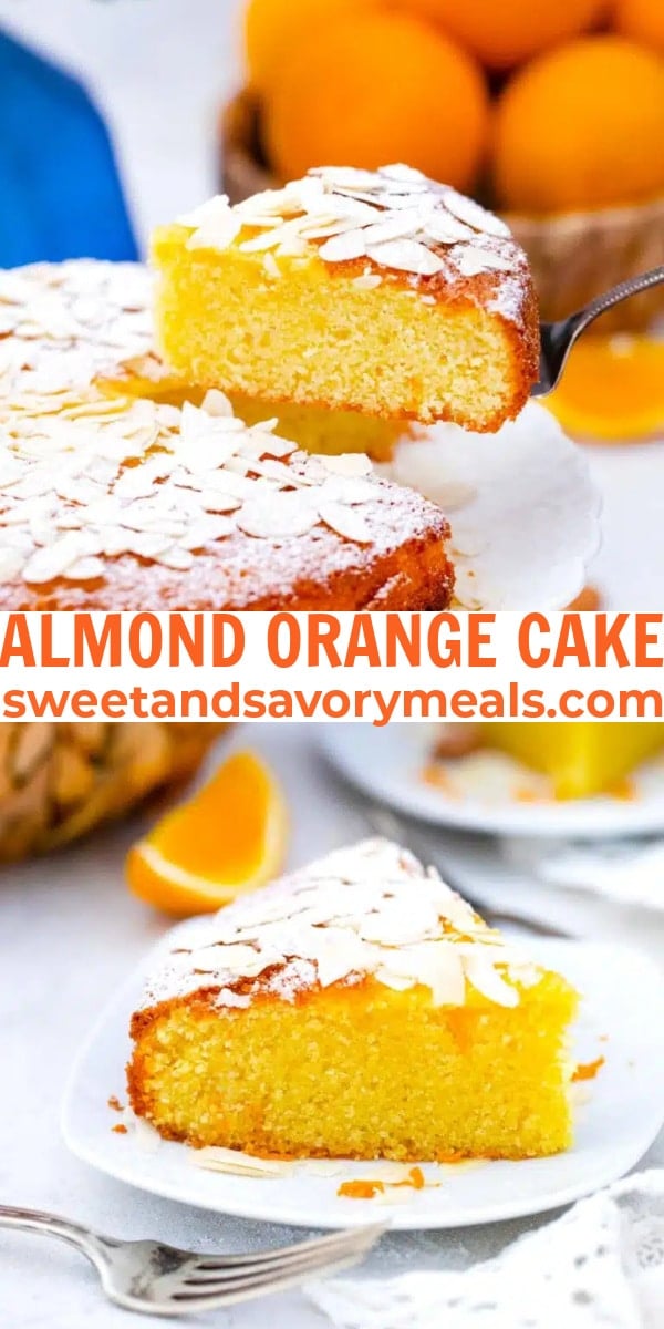 easy almond orange cake pin
