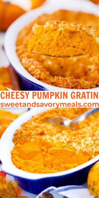 Cheesy Pumpkin Gratin Recipe - Sweet and Savory Meals