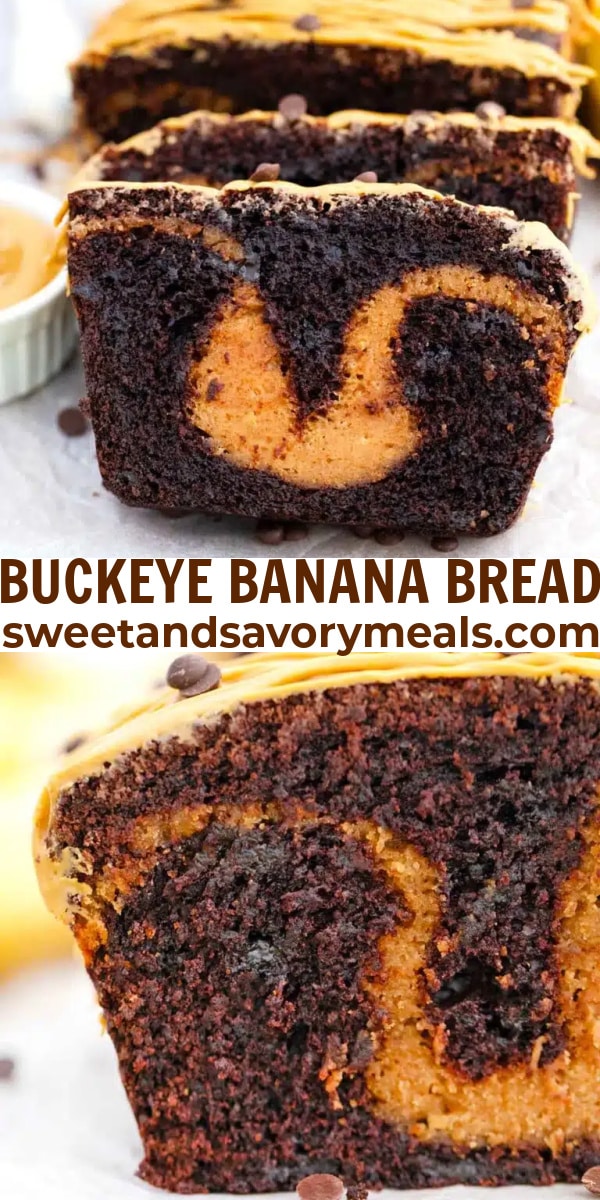 easy buckeye banana bread pin