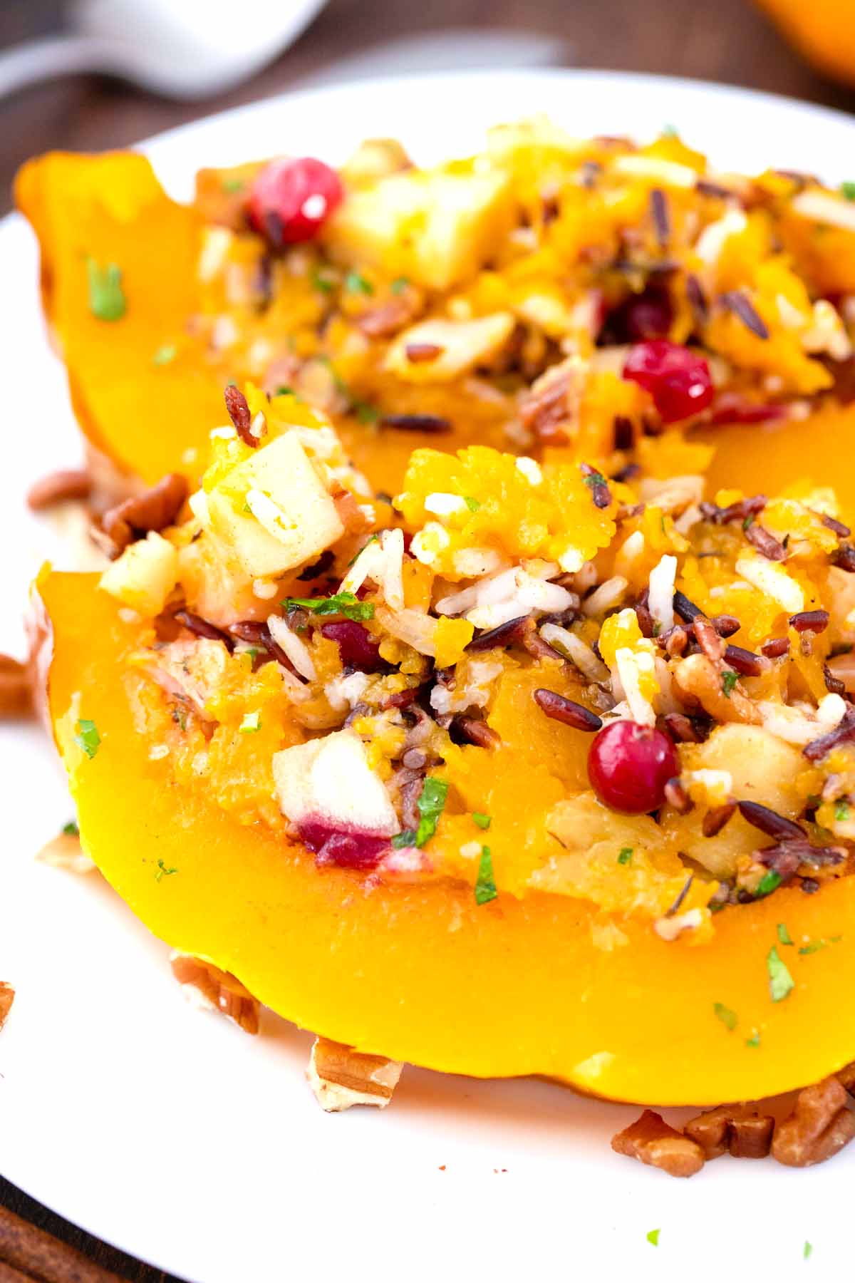 Loaded Stuffed Butternut Squash Recipe Sweet and Savory Meals
