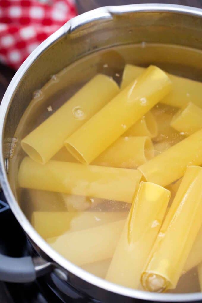 Creamy Chicken Alfredo Manicotti Recipe Sweet and Savory Meals