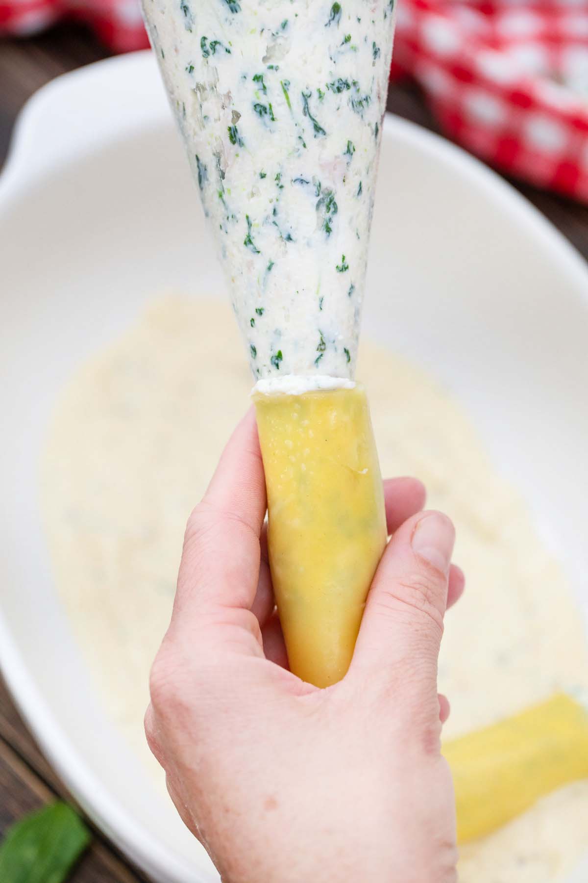 Creamy Chicken Alfredo Manicotti Recipe Sweet and Savory Meals