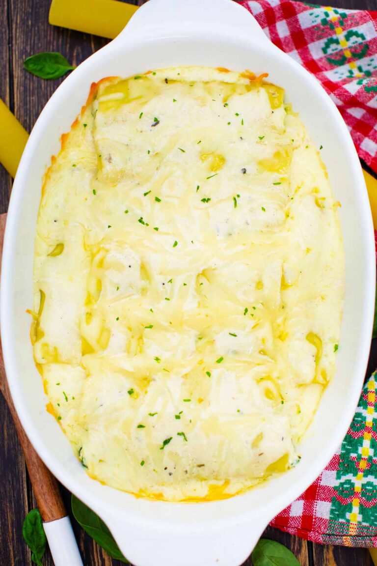 Creamy Chicken Alfredo Manicotti Recipe Sweet and Savory Meals