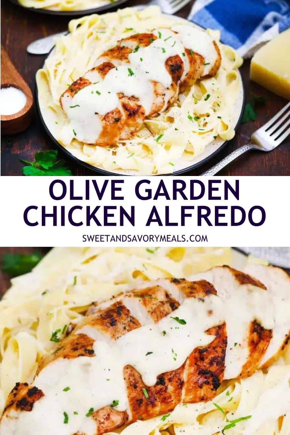Olive Garden Chicken Alfredo Copycat Recipe Sweet And Savory Meals Olive Garden Chicken Alfredo Copycat Recipe Sweet And Savory Meals