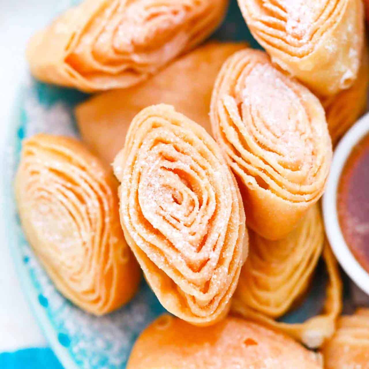 Fried Dough Roses Recipe Carnival Roses Sweet and Savory Meals