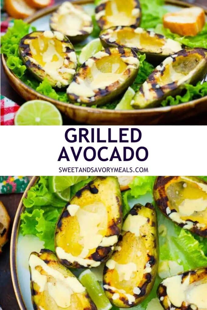 easy grilled avocado pin